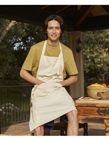 WES-W364-Fairtrade Cotton Adult Craft Apron